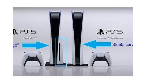 Diferencias entre la PS5 y la consola PS5 edición digital