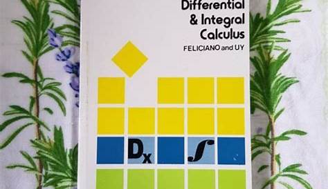 Differential And Integral Calculus Book 1941 Elements Of The