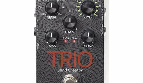 DigiTech TRIO+ Band Creator+ Looper Music Pedal Owner's manual PDF View