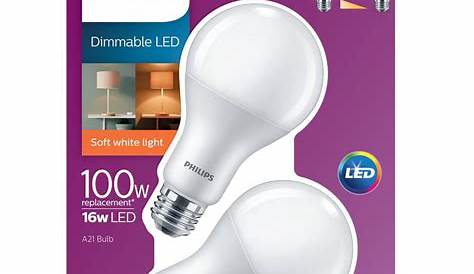 Dimmable Led Light Bulbs 100w 155w Equivalentluminwiz 3000k 1600lm Ullisted Energy Star A21 soft Whitem s