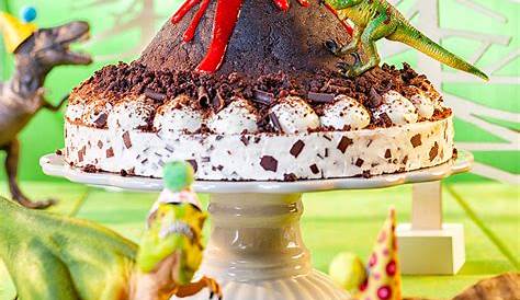 Dinosaurier Kuchen selber machen - Rezept und Ideen für Dino Kuchen