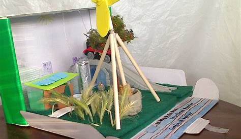 Renewable Energy Diorama - Projects for Kids