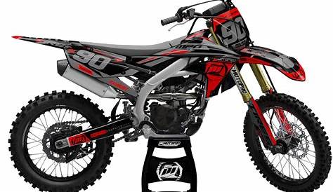 Motorcycle Accessories Motorcycle Decals & Stickers Yamaha YZ450F 2018