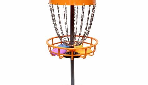 Mini Frisbee Golf Set ? Mini Disc Golf Basket with Mini Frisbees