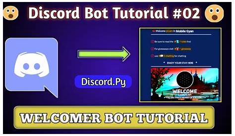 Making of welcome bot discord | How to make a discord bot using discord