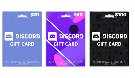 Nitro Gift Cards – Discord