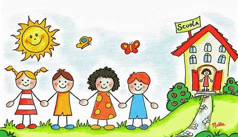 Scuola 4, Disegni per bambini da colorare