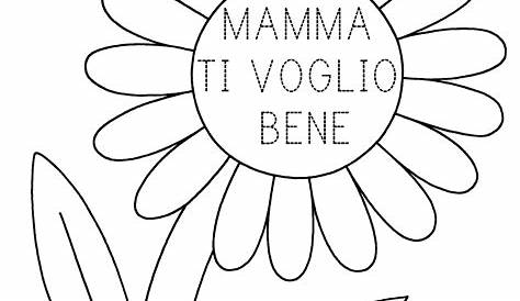 Festa della Mamma disegni da stampare e colorare gratis!
