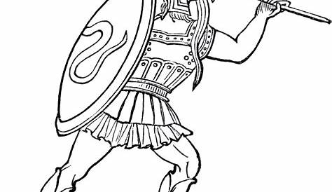 Simboli della Grecia - Grecia Antica - Disegni da colorare per adulti