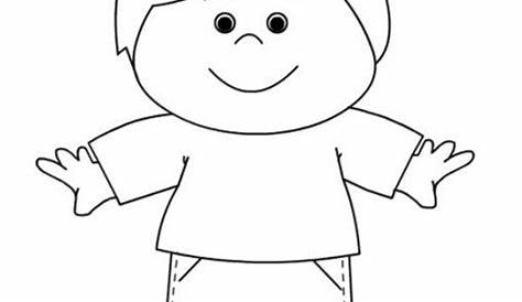 Bambino felice: disegno da colorare - Tutto Disegni | Bambini da