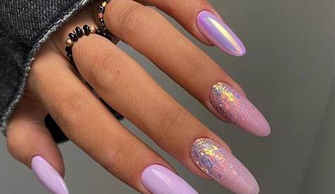 Pin by Dorota on Paznokcie | Lilac nails, Shiny nails designs, Prom nails