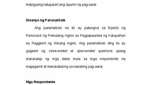 halimbawa ng pananaliksik - philippin news collections