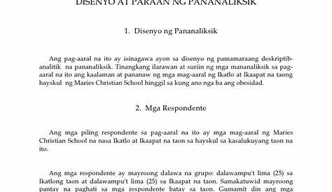 Mga Bahagi at Proseso ng Pananaliksik - YouTube