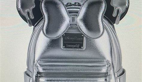 NEW Platinum Disney100 Loungefly Mini Backpack at Disneyland Resort