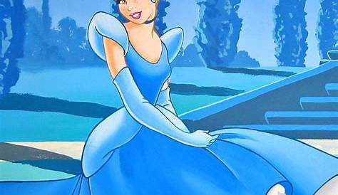 Disney Princessess in blue - Disney Princess fan Art (32259544) - Fanpop