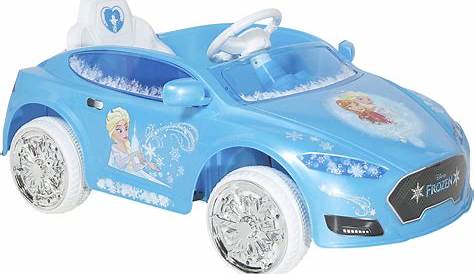 Disney Frozen 12V Battery Powered Electric Ride On Girls Car Kids Jeep Play Toy eBay