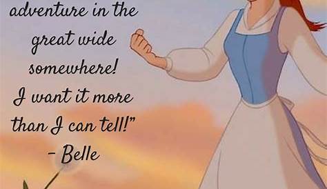 Disney Quotes Belle Gram
