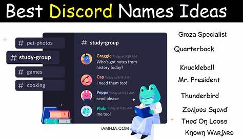 Discord Names: 500+ Cool & Funny Discord Server Name Ideas