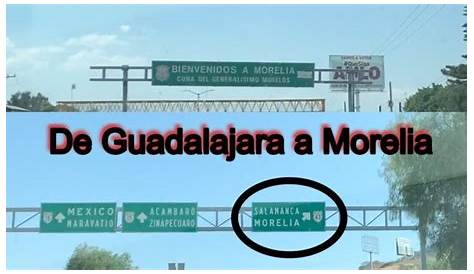 Indicaciones de ruta en automóvil hacia Morelia, Vía Corta a Morelia