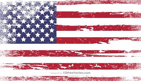 Distressed Usa Flag Vector at Vectorified.com | Collection of