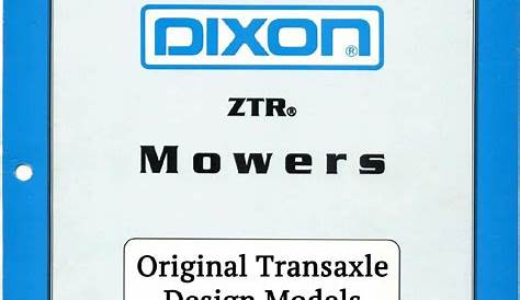 Dixon Ztr Mower Service Manual