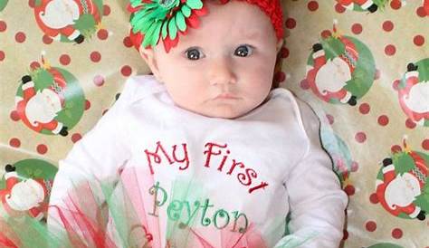 Diy Baby Christmas Outfit