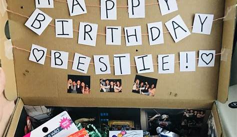 ️happy bday ️ | Birthday gifts for best friend, Diy birthday gifts for