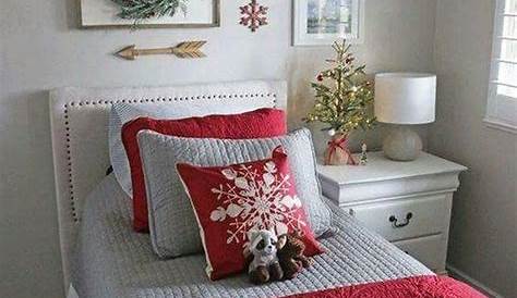DIY Christmas Bedroom Decorations