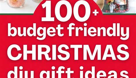 Diy Christmas Gifts Budget