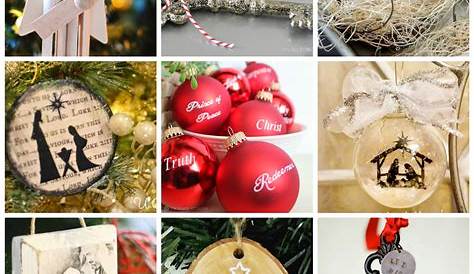 Diy Christmas Ornaments Religious
