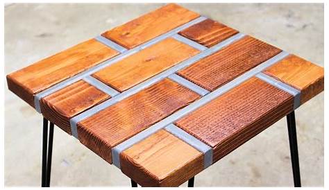 Diy Coffee Table With Bricks