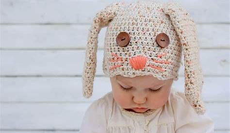 Diy Crochet 3-6 Month Easter Bunny Hat Free Pattern Newborntoddler » Make & Do Crew
