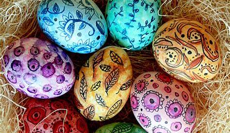 Diy Decorative Easter Eggs 2018 Egg Decorating Ideas From Designers And Illustrators