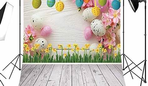 Our adorable Easter backdrop! Dunaway's Studio Easter Photo Backdrop