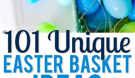 Diy Easter Basket For Men 15 Super Cute & Easy Ideas That Look Like A Million