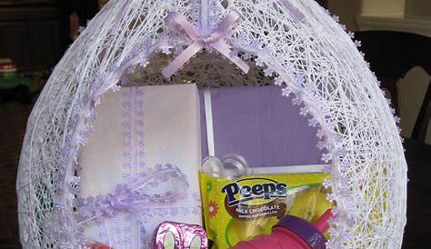 Diy Easter Basket From Old Basket Pin On Projects