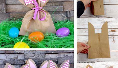 Diy Easter Candy Bags Goodie With Paper Bunnies Consumer Crafts