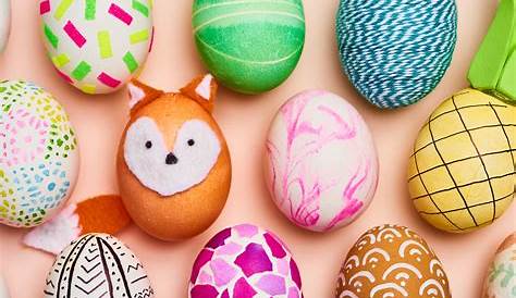 Diy Easter Egg Decorating 33 Amazing Ideas For {ditch The Dye!} It's