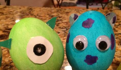 Diy Easter Egg Disguise As Mike Off Of Monsters Inc Wreath A Project Artit