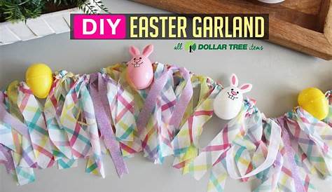 Diy Easter Garland 20 Festive And Banners Frugal Decor Ideas!