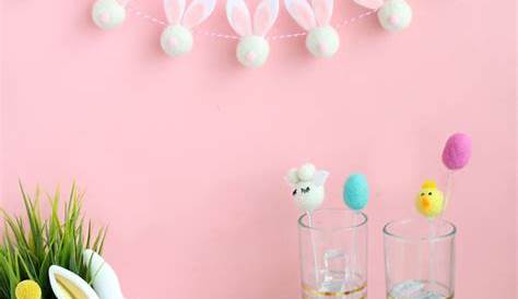 Diy Easter Garland Photo Props Pin By Carole On Paper