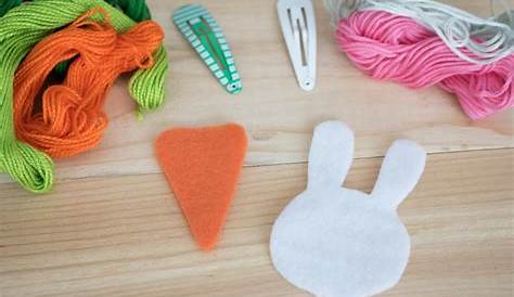 Diy Easter Hair Clips Network Blog Made + Remade