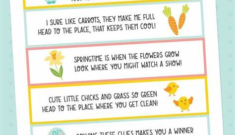 Diy Easter Scavenger Hunt Ideas » From Lovely Indeed