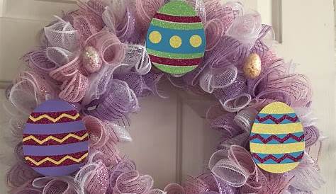 Diy Easter Wreath Dollar Tree Crafts 10 Ideas For Decorating!