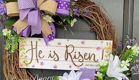 Diy Easter Wreaths Religious 60 Easy & Door Decorations You'd Be Itching To Try