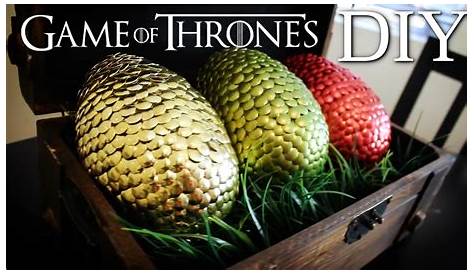 Diy Game Of Thrones Easter Eggs Dragon's Made With Water