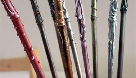 DIY Wands Inspired by Harry Potter (A Simple and Easy Craft) | Minivan