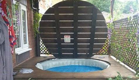 Diy Inflatable Hot Tub Surround Layz Spa Outdoor Backyard Patio