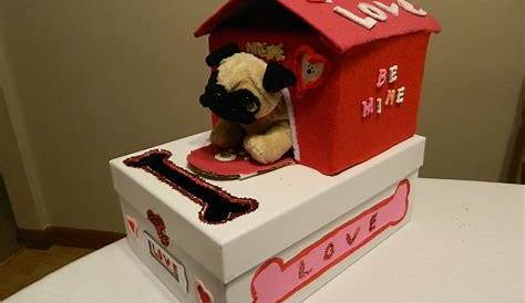 Diy Kids Boxer Dog Valentine Mailbox Puppy
