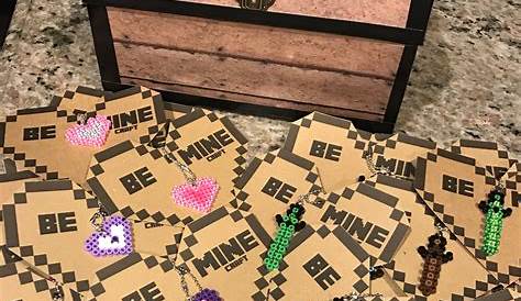 Diy Minecraft Valentine Treasure Chest Real Life Room Boys S